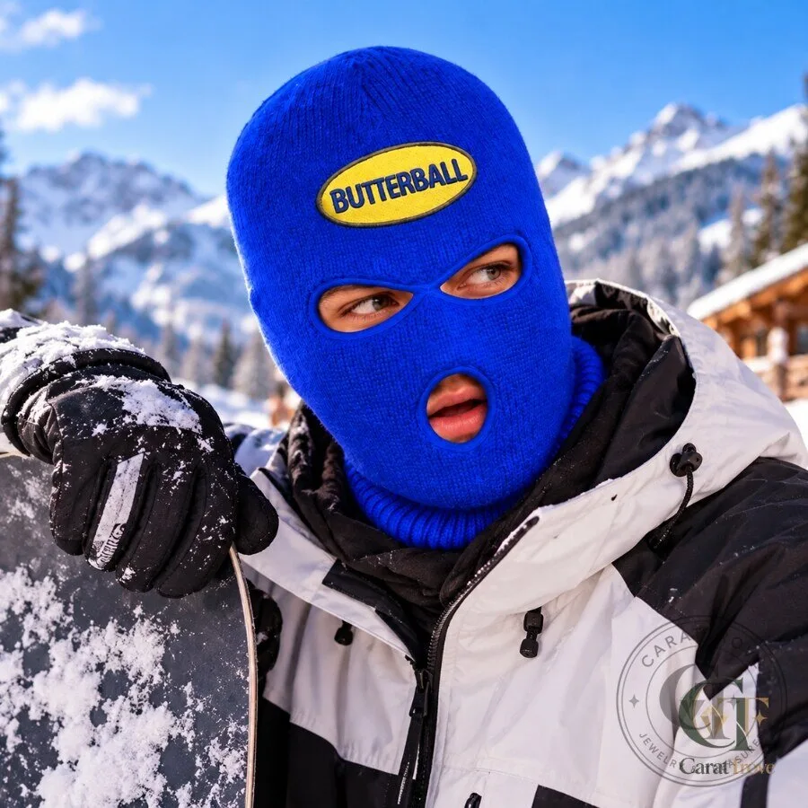 25 Thanksgiving Butterball Ski Mask Funny Balaclava Face Mask 25 Thanksgiving Butterball Ski Mask Funny Balaclava Face Mask – image 3 of 4