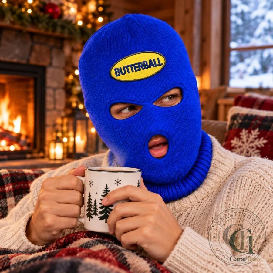 25 Thanksgiving Butterball Ski Mask Funny Balaclava Face Mask 25 Thanksgiving Butterball Ski Mask Funny Balaclava Face Mask – image 4 of 4