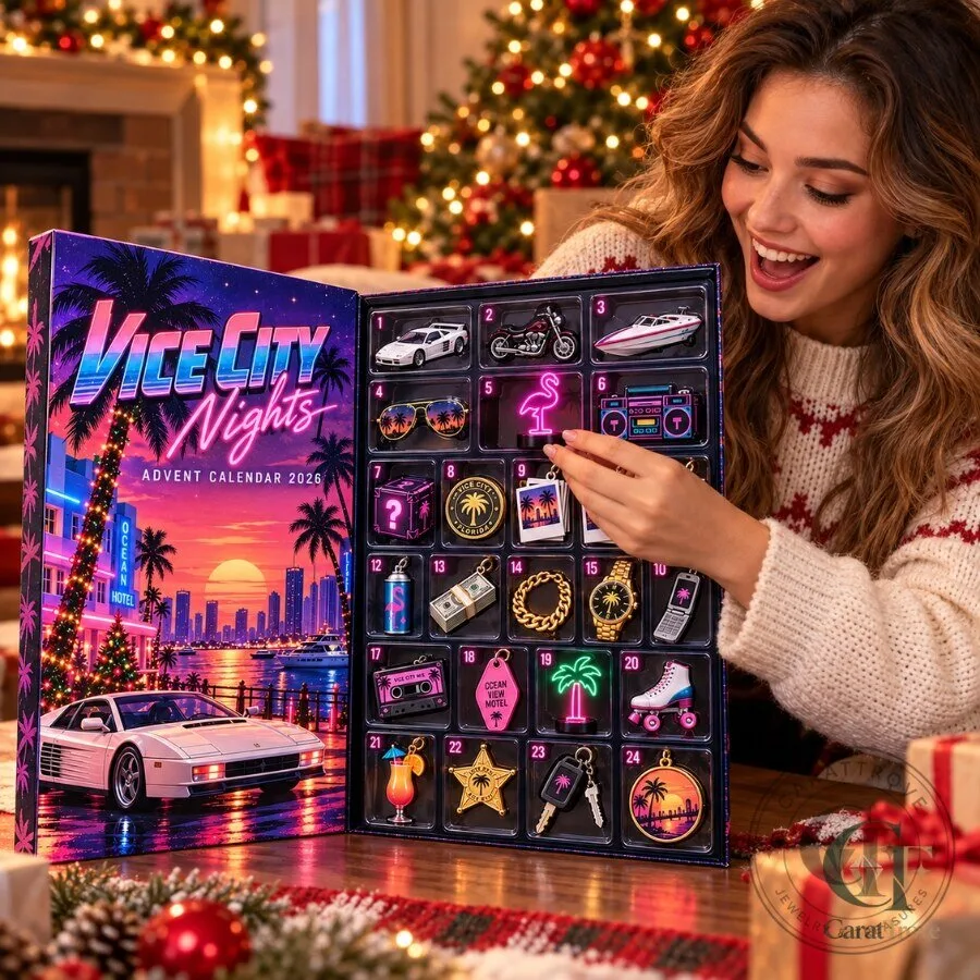 GTA Vice City Advent Calendar 2026 Grand Theft Auto Christmas Countdown Gift GTA Vice City Advent Calendar 2026 Grand Theft Auto Christmas Countdown Gift – image 2 of 3