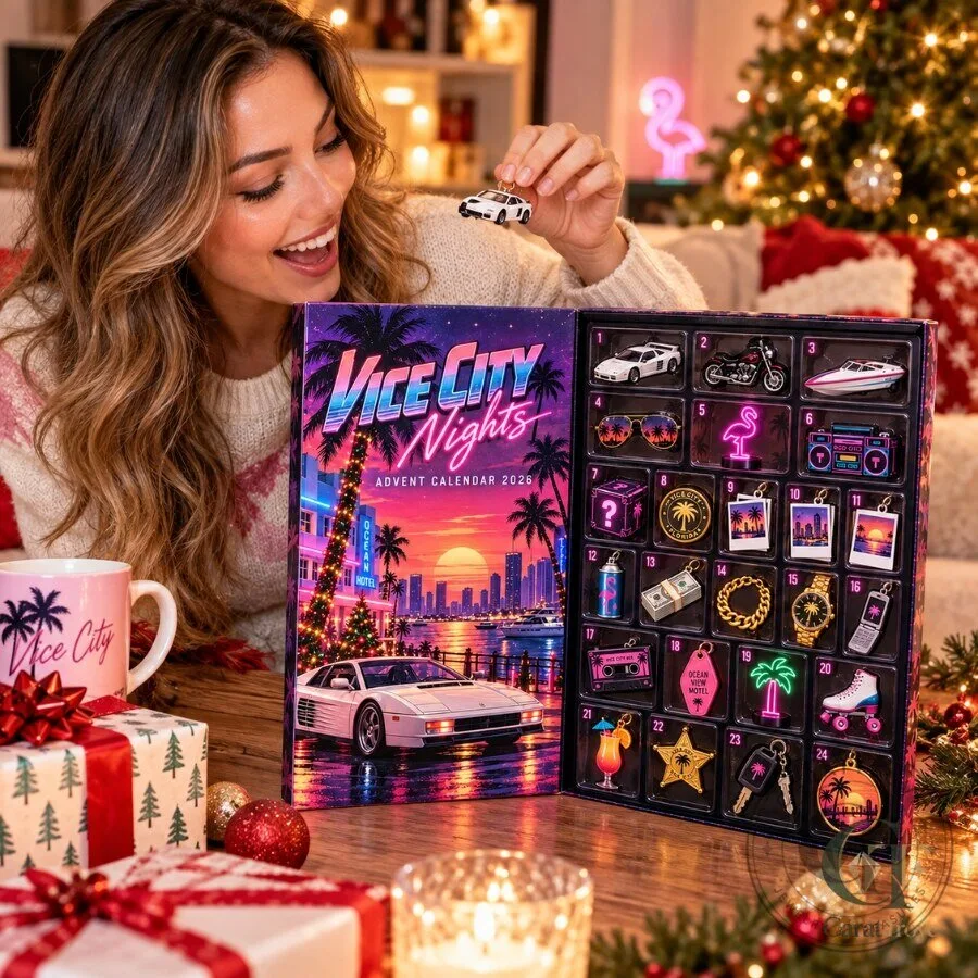 GTA Vice City Advent Calendar 2026 Grand Theft Auto Christmas Countdown Gift GTA Vice City Advent Calendar 2026 Grand Theft Auto Christmas Countdown Gift – image 3 of 3